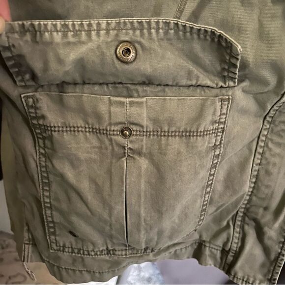 American Eagle Outfitters Military Cargo Jacket S/XS - Picture 6 of 11